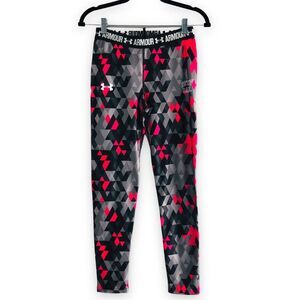 Under Armour Girls Youth Large Notre Dame‎ Fighting Irish Workout Leggings